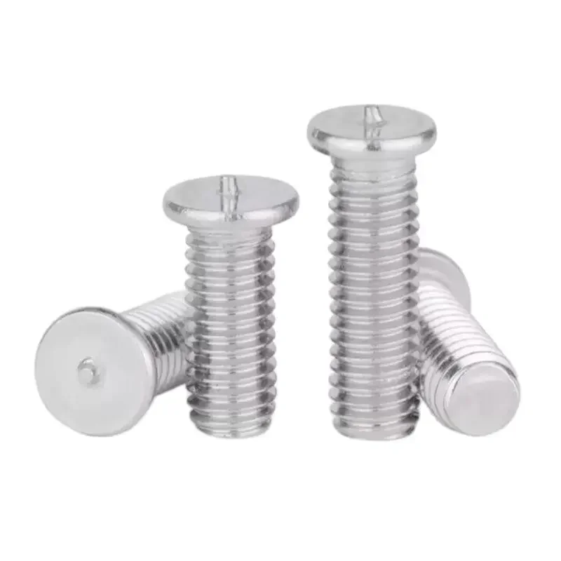 Tornillos de soldadura por puntos de aluminio de descarga de condensador M3 M4 M5 M6 M8 M10 perno de pernos de soldadura de CD