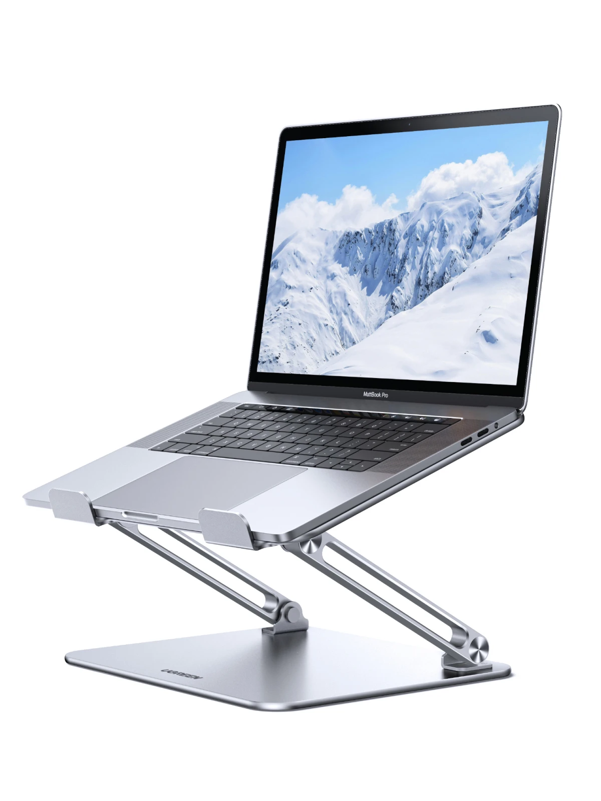 Suporte para laptop UGREEN para macbook pro, laptops de 17.3 polegadas, suporte vertical dobrável para notebook, macbook pro, samsung, xiaomi, tablet, ipadair
