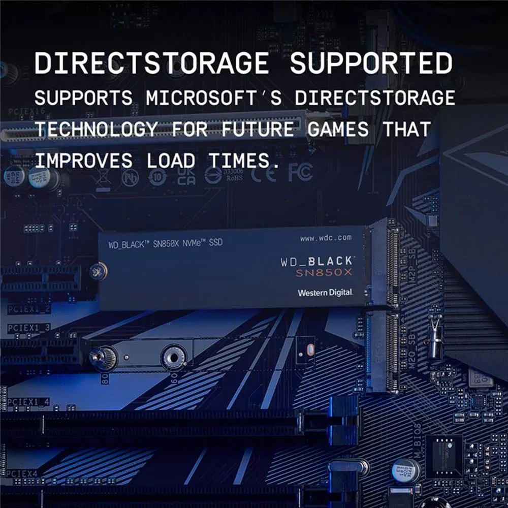 ويسترن ديجيتال SN7100 SN850X WD_BLACK SSD M.2 NVMe PCIe 4.0 قراءة 7250 برميل/الثانية 2280 SSD لأجهزة الكمبيوتر المحمول وأجهزة الكمبيوتر المحمول الصغيرة