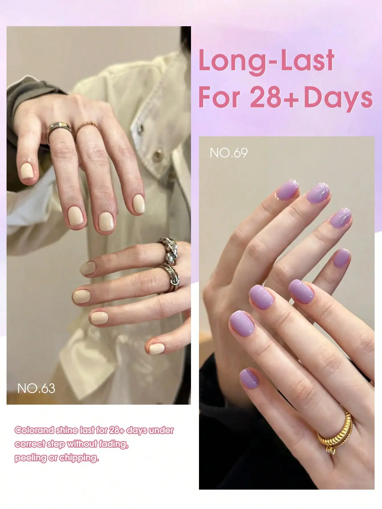 9PCS 15ml Colorful Gel Nail Polish Set, Soak-Off UV LED Nail Gel, Long-Lasting Liquid Manicure Varnish image 6