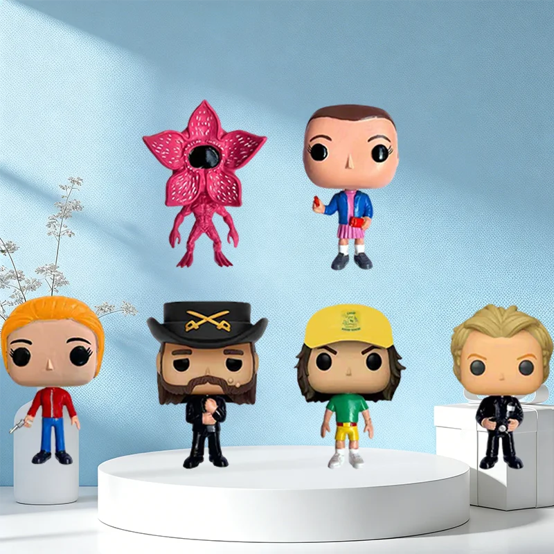 ฟิกเกอร์อนิเมะ Stranger Things  วัสดุไวนิล  ฟิกเกอร์แอคชั่นสำหรับเด็กผู้ชาย  ของสะสมคอสเพลย์  ของตกแต่ง  ของเล่นเด็ก  ของขวัญวันหยุด  ของขวัญสำหรับแฟนๆ