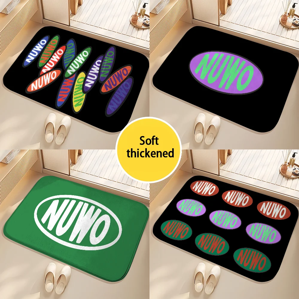 

Nuwo Logo Brent Faiyaz Floor Mat Printed Large Carpets Living Room And Bedroom Carpets Bathroom Anti Slip Door MATS Small Carp