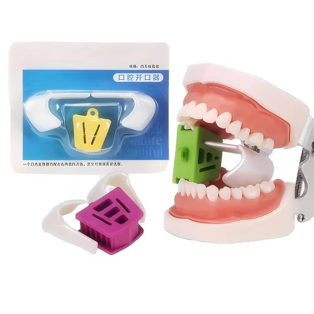 Dental Silicone Mouth Prop Bite Block Tongue Guard Autoclave 135°C Reusable Cheek Retractor Adult Children Dentist Tools ﻿ view 2