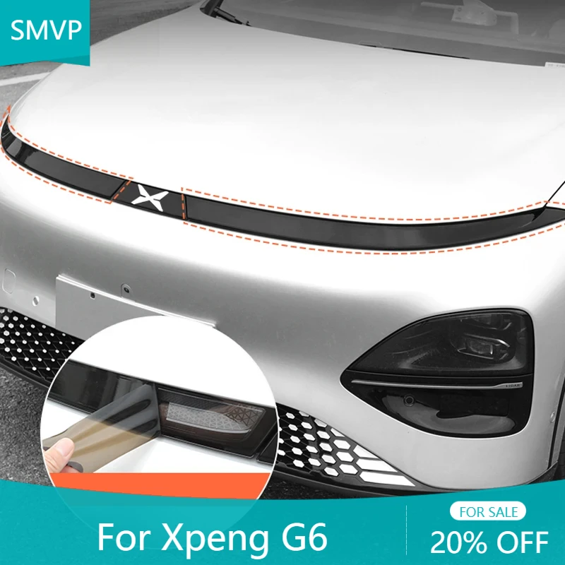 

Пленка для автомобильной лампы, дымчатая черная пленка для лампы, чернеющая пленка для передней и задней лампы, меняющая цвет, аксессуары для Xpeng G6 XiaoPeng 2023 2024