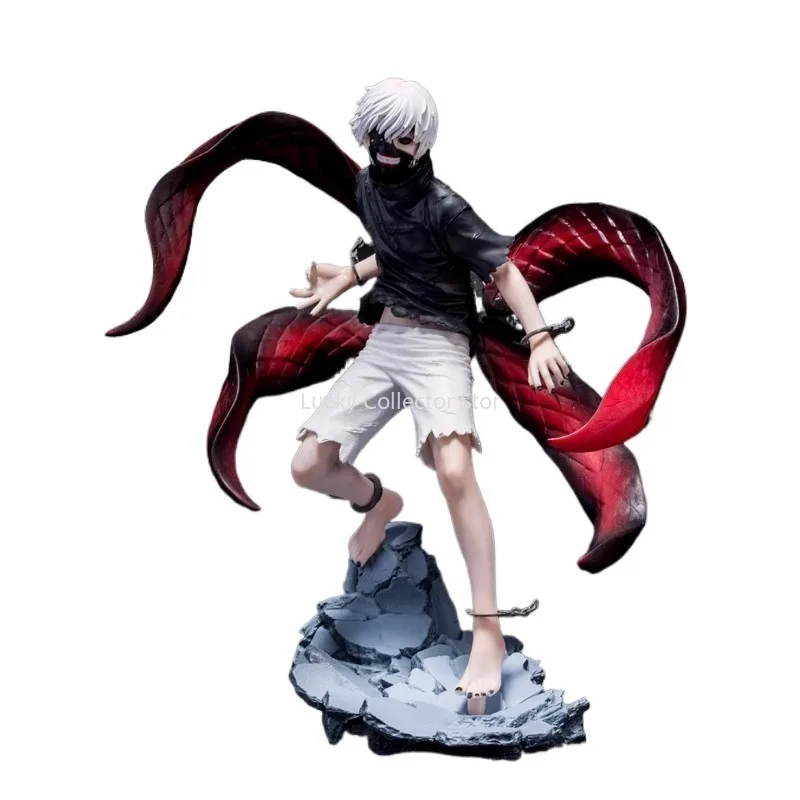 

Tokyo Ghoul Ghost Mask Centipede Kaneki Ken Dongxiang Figure Anime Two-Headed Model Doll Ornament Decorative Toy Gift Spot