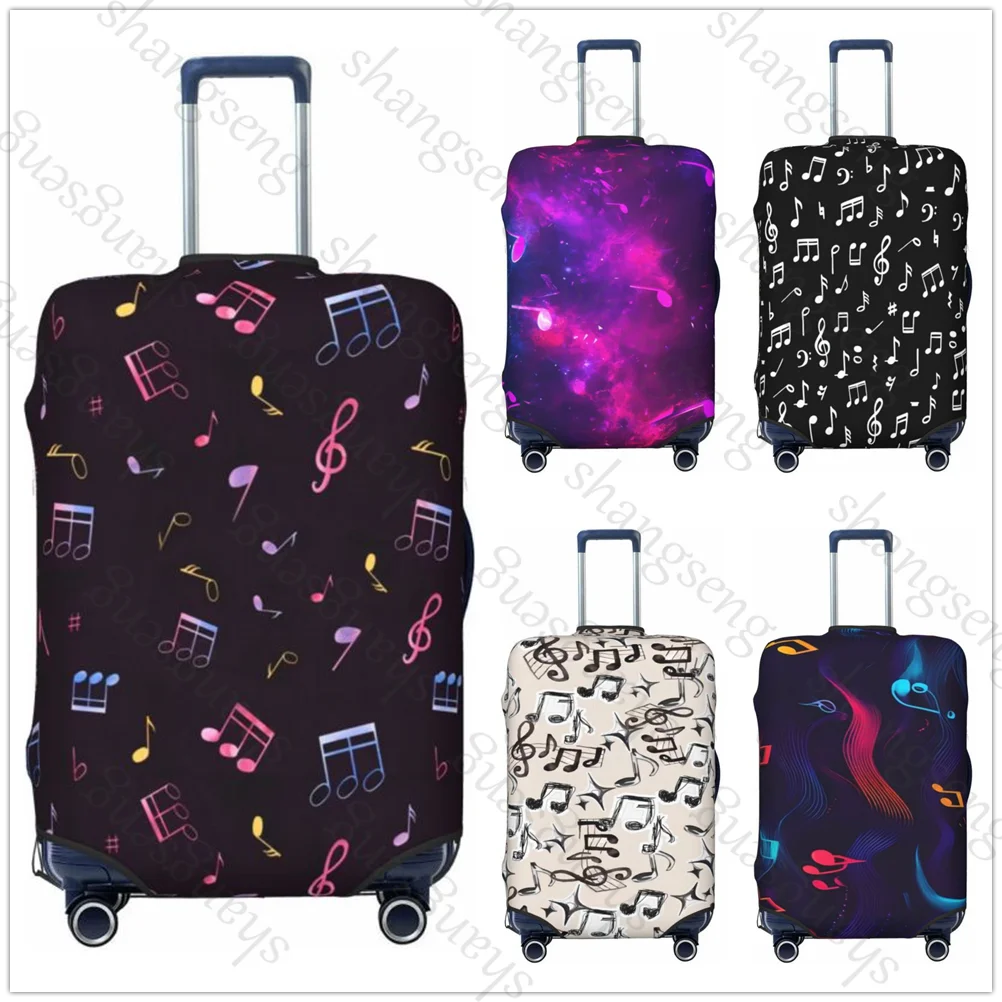 

Notes Pattern Thicken Luggage Cover Elasticity Trolley dust cover Suitcase Protection Cover Suitcase Case Accessories