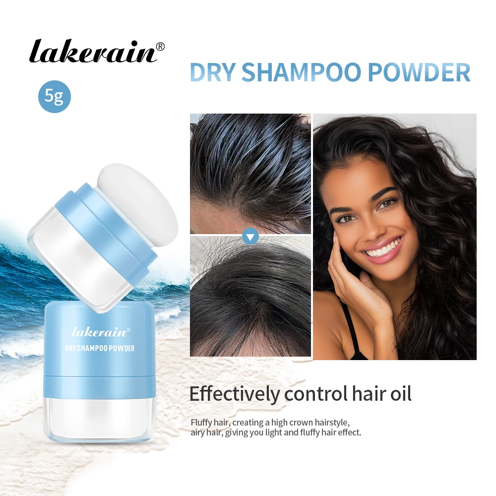 Matte Dry Hair Powder Instant Oil Control Lift Root Fluffy Hair Refresh Scalp Portable Matte Finish Hair Care Dry Hair Powder view 3