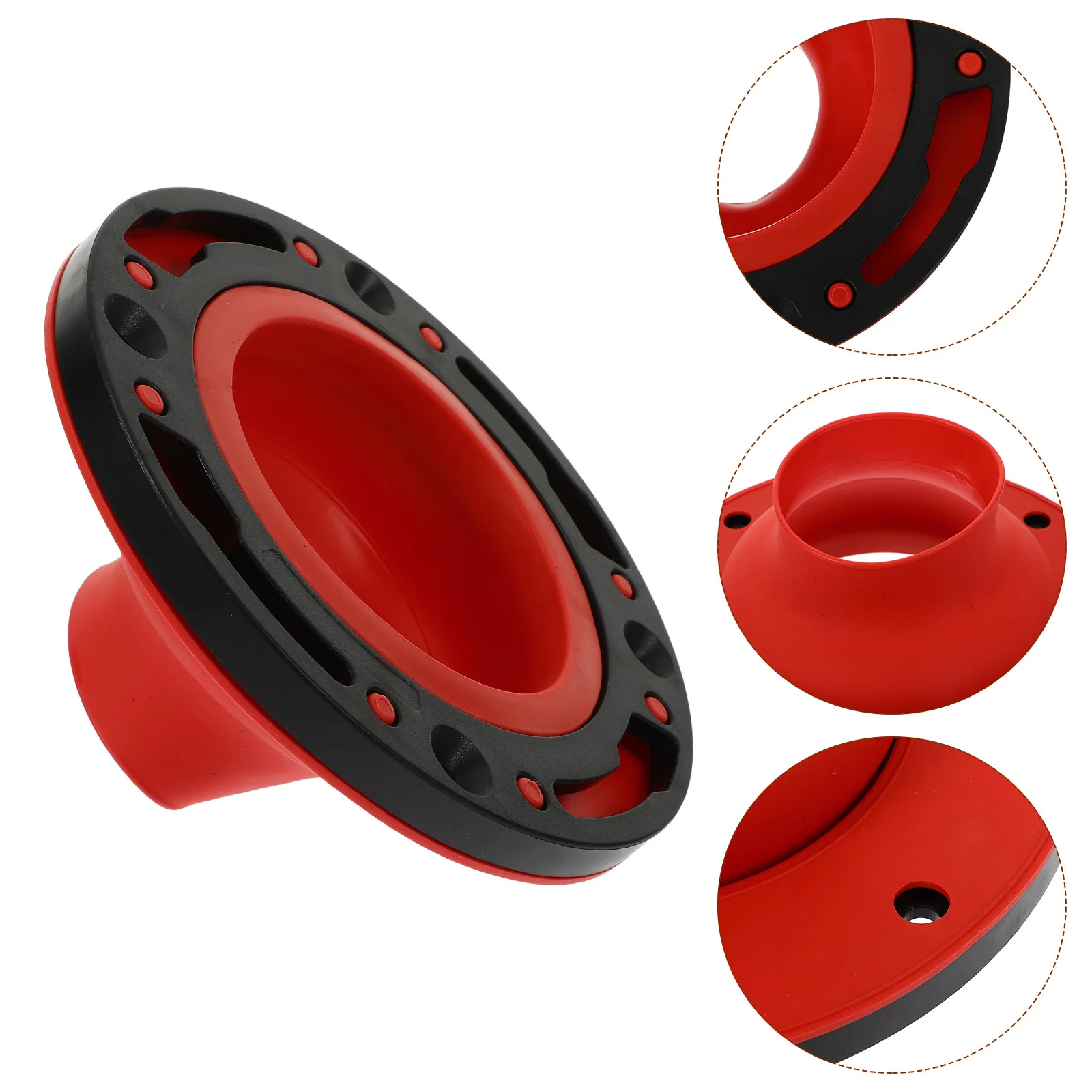 

1Set Silicone Toilet Flange Bowl Sealing Ring Universal Anti-Leak Toilet Durable Practical Bathroom Gasket