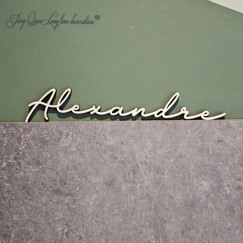 Custom Wood Name Sign  Nursery Name Sign  Personalized Name Sign  Wooden Name  Wood Letters  Multiple Font Baby Name Wall Art De