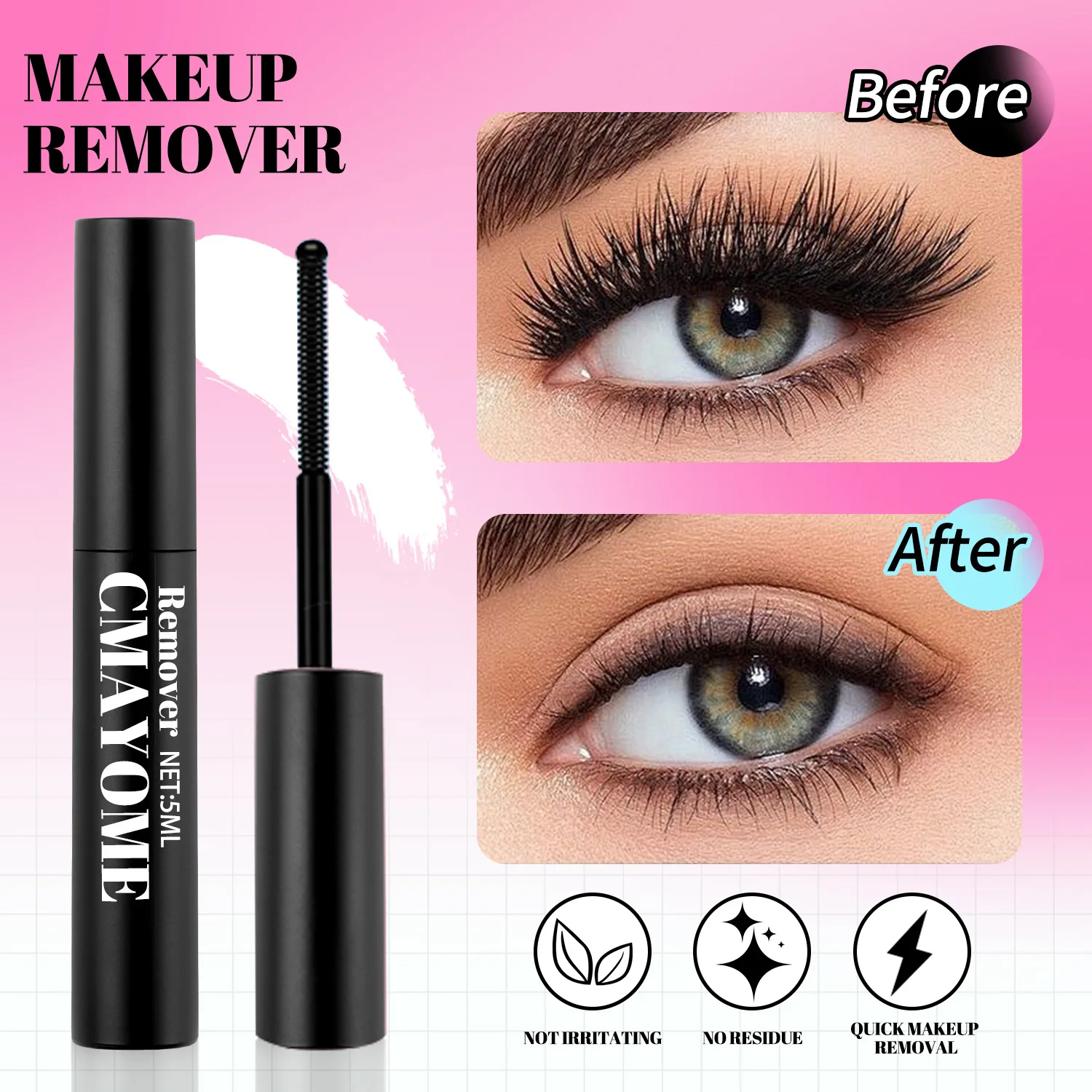 DIY Single Cluster Blossom Hair D Curve 506 Cluster False Eyelash Explosion Style Eyelash Thick Curling Simulation