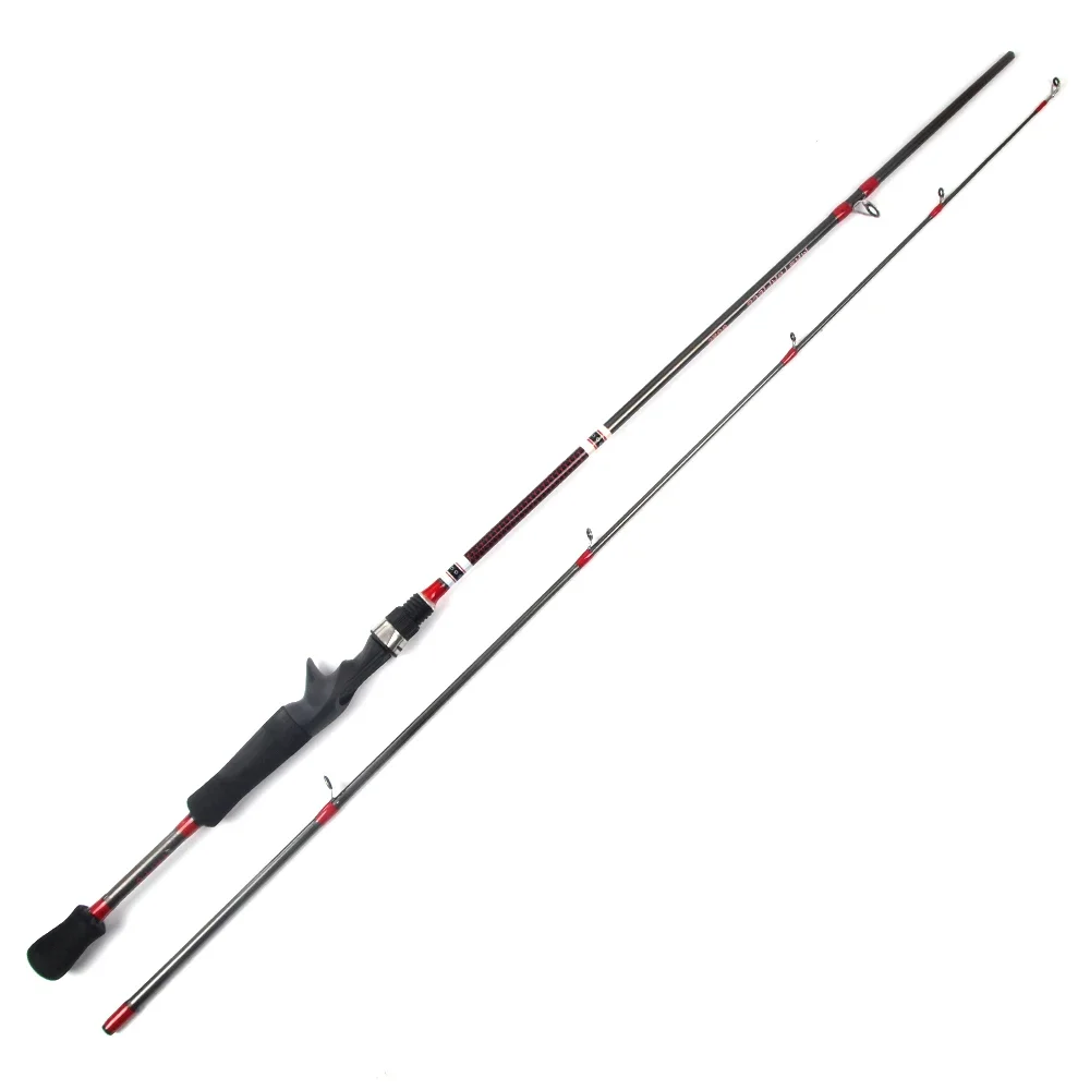 

Hot sale Carbon Spinning Lure Fishing Rod Casting 1.8m 2 Section Travel Fishing pole