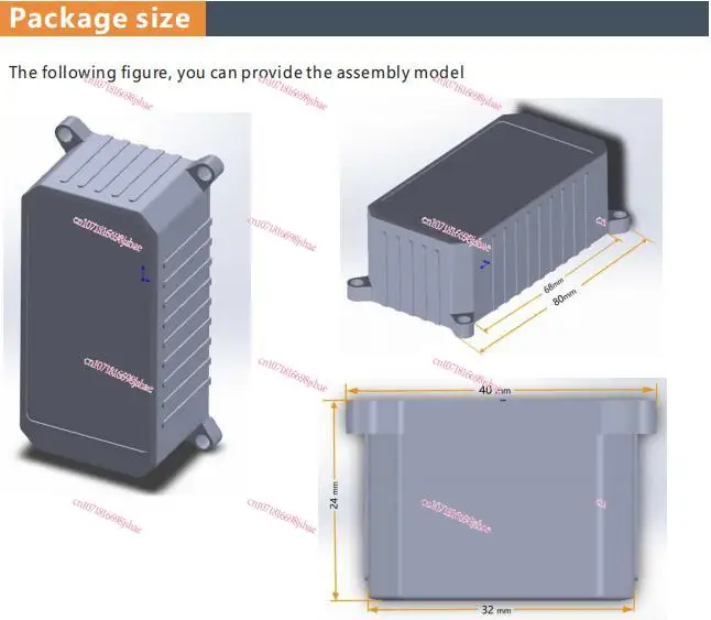 GI300 Sensor Pitch