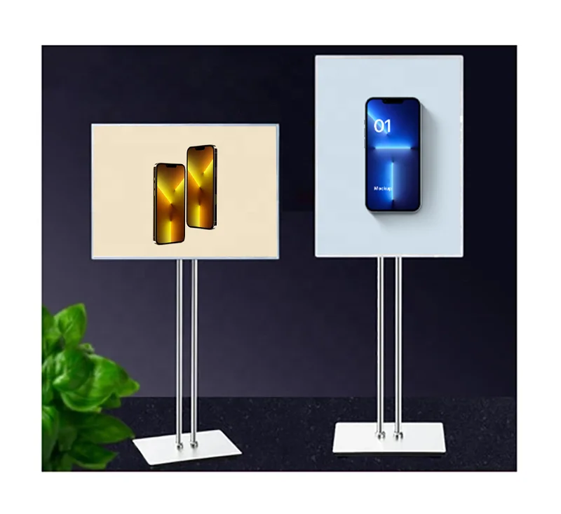 Floor-Standing TV Stand,ZZFY Popular Rectangle LED Light Box Aluminum Frame Wholesale Floor Stand Advertising With Competitive P