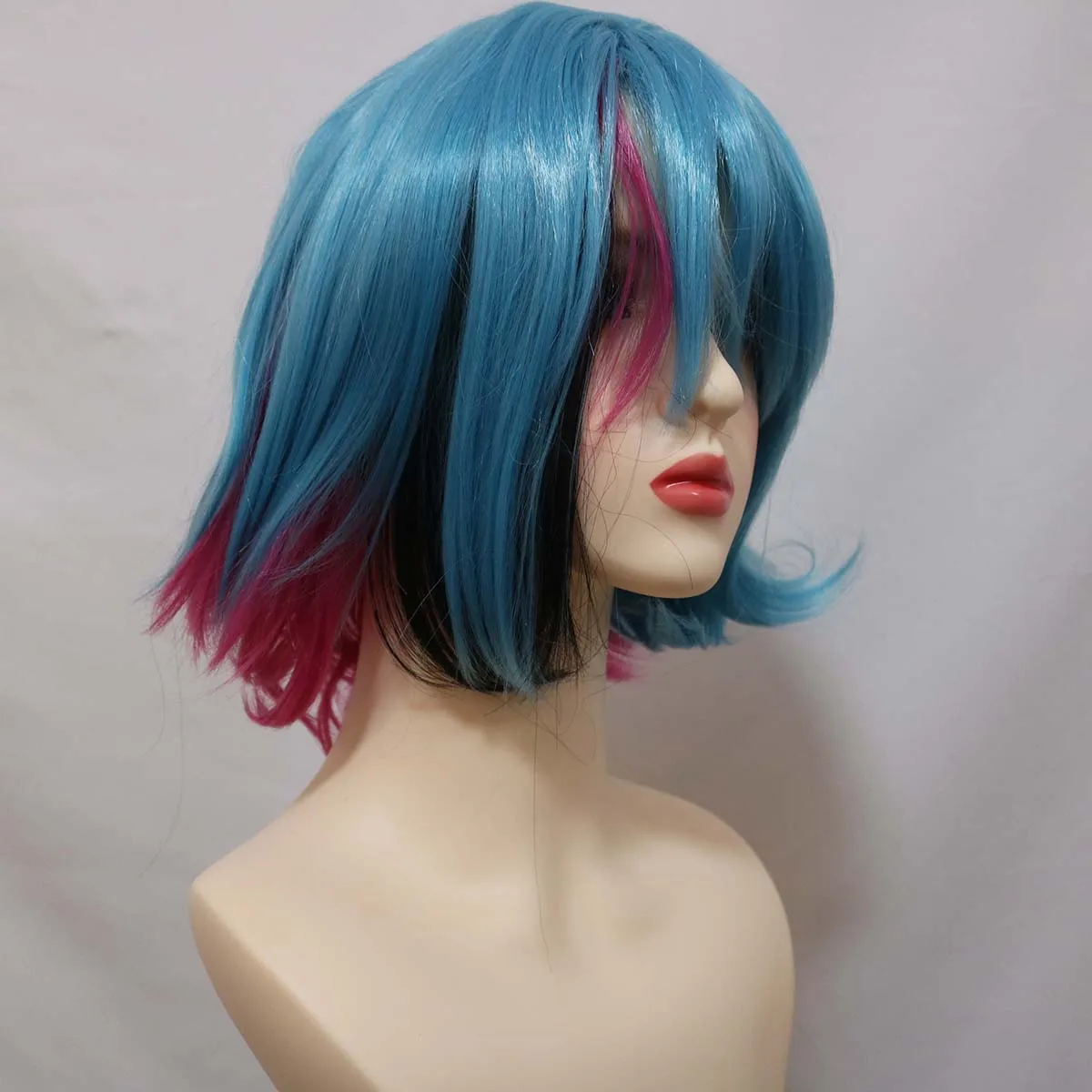 VTuber NIJISANJI EN Kyo Kaneko شعر مستعار صناعي مقاوم للحرارة