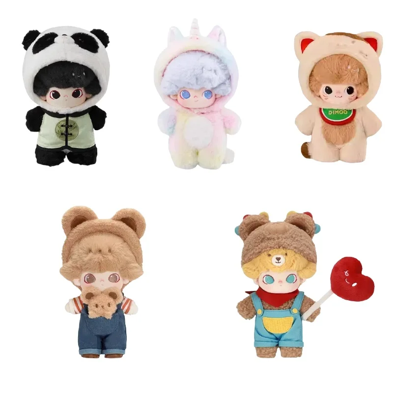 In Stock 20cm Dimoo Cotton Doll Dating Day Letter From The Snowman Animal Kingdom Unicorn No Sleeping Tonight Cute Model Doll