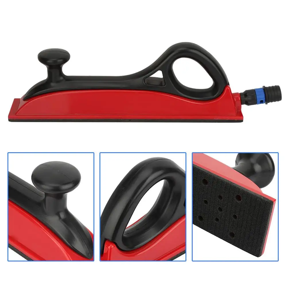 Hand Sanding Block Dust Extraction Polishing Grinding Tool Abrasive Accessories for Smooth Finishing