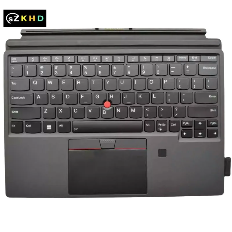 New Original Tablet Base Keyboard For ThinkPad X12 Detachable 1st Gen 2-in-1 Backlit Keyboard English British French With FPR