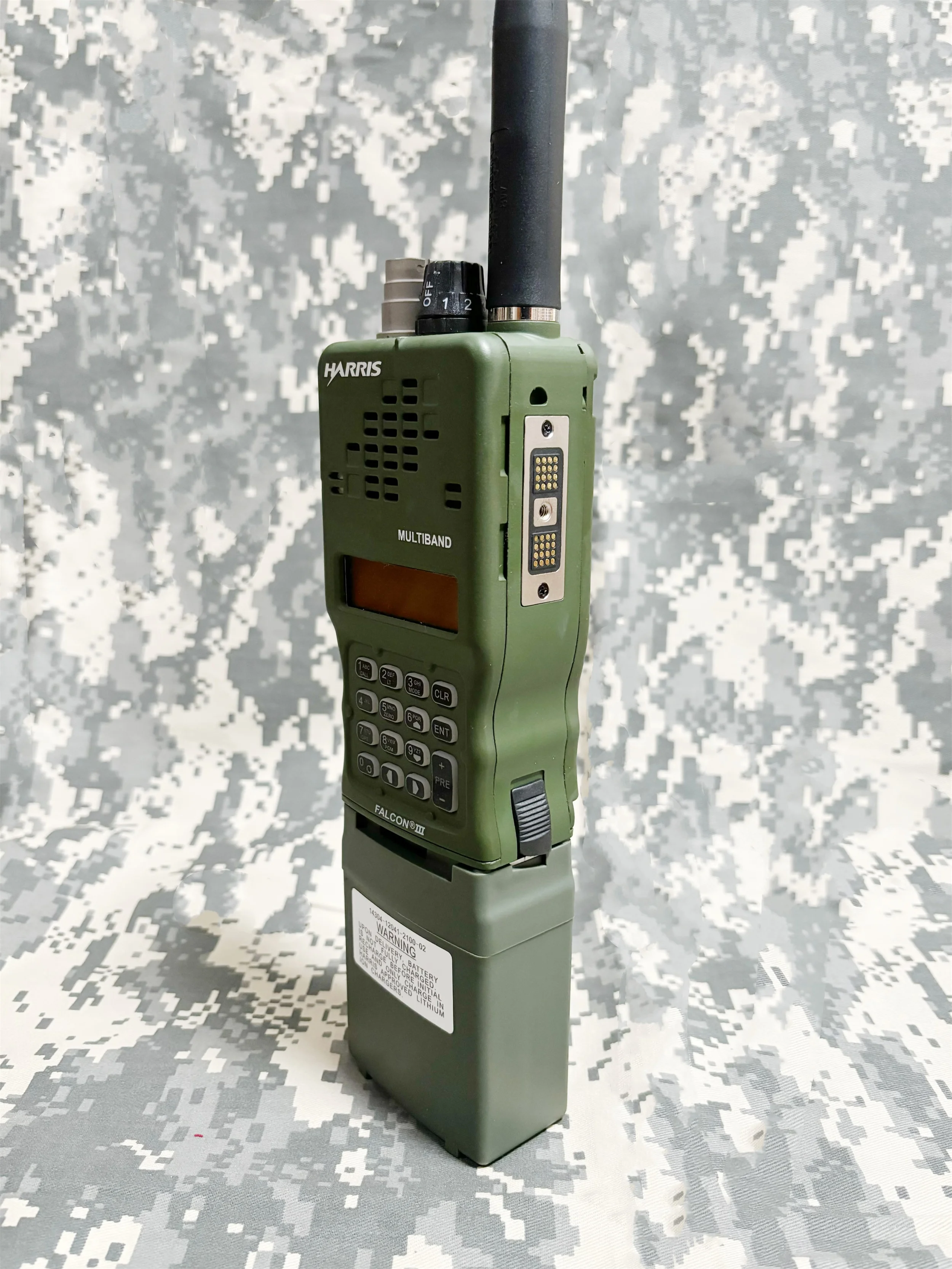 AN/PRC-152A UV double aluminum alloy triple anti-FM walkie-talkie folding antenna GPS