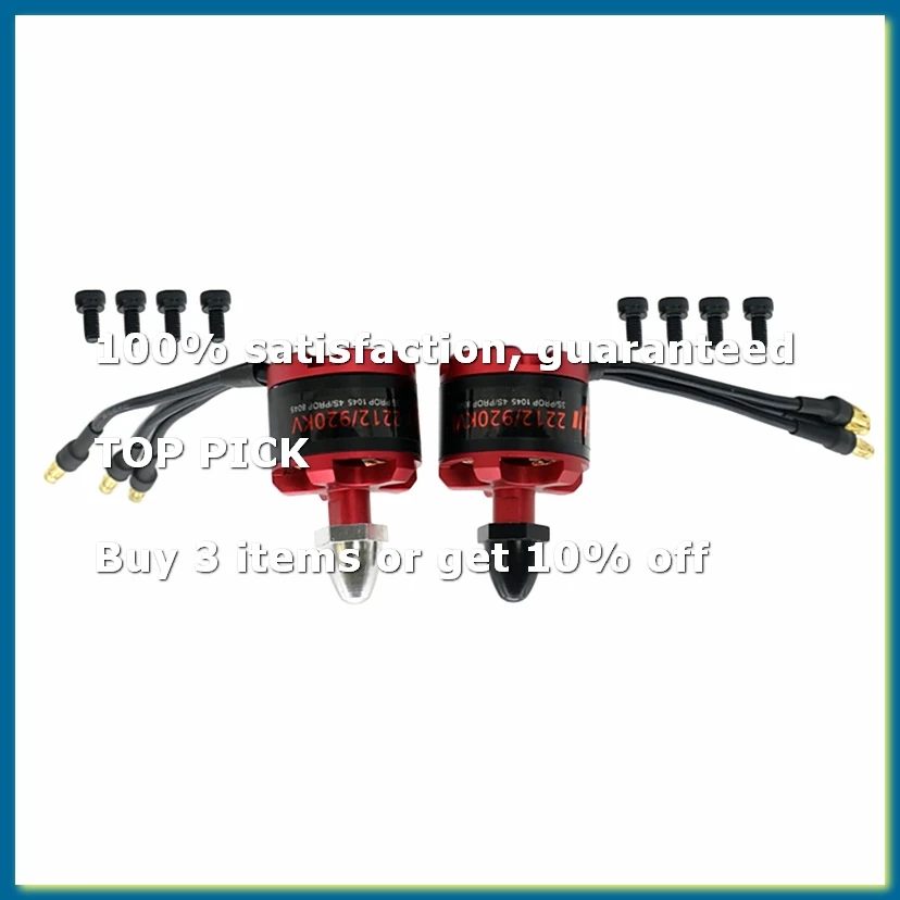 2212 920KV Brushless Motor Self Locking for F330 F450 F550 Model Aircraft Motor Accessories 2PCS