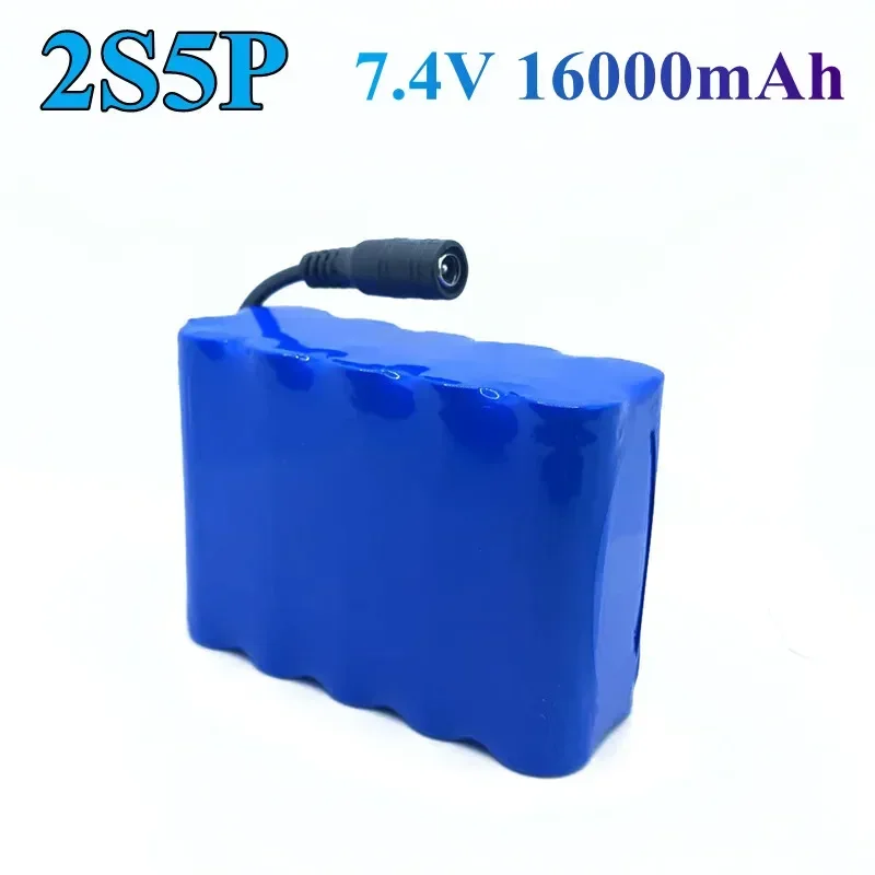 Batterie Lipo pour détecteur de poisson à distance, accessoires de bateau d'appât de pêche, jouet RC, 2011 V, 7.4 mAh, T188, T888, 6800-5
