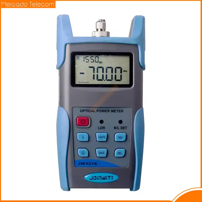 

Joinwit JW3216 Fiber Optical Power Meter with USB and Data Storage Function JoinWit JW3216A 1310/1550 FTTH Fiber Optical Tester