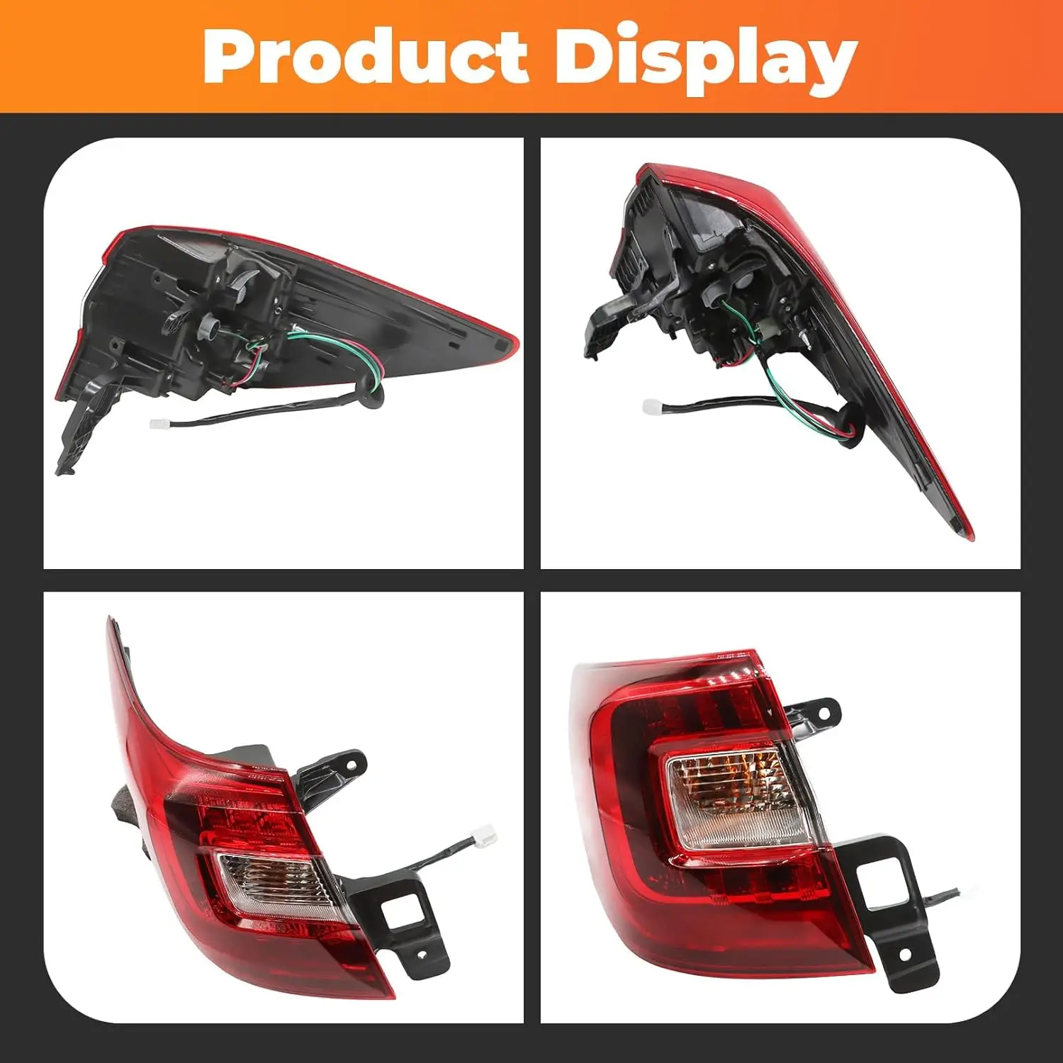 Left Tail Light Assembly with Bulb for Outback 2015-2019 84912AL06A-PFM 14496430