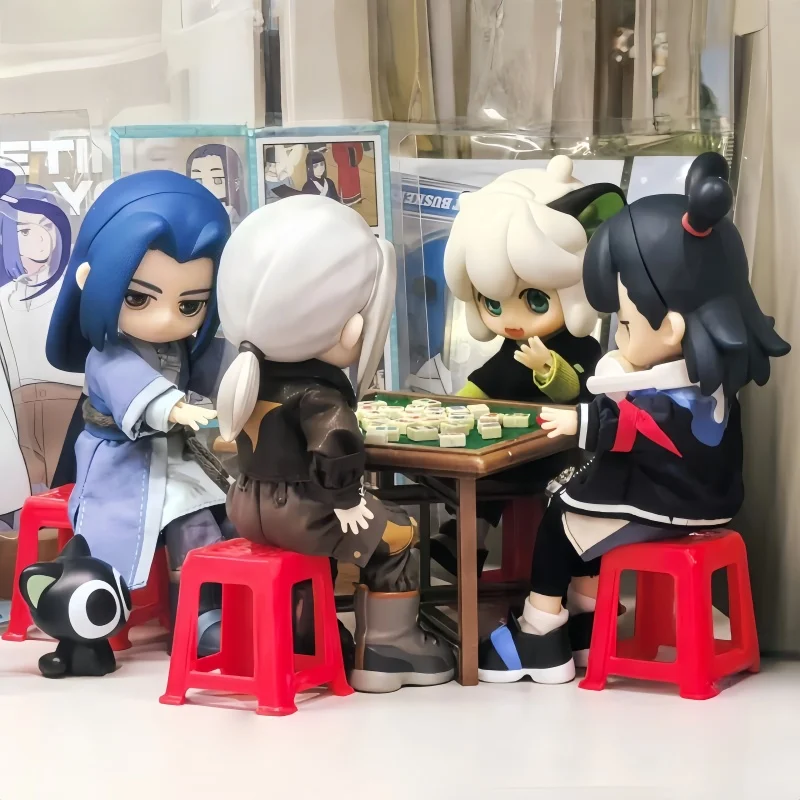 

Simontoys The Legend Of Luo Xiaohei Bjd Movable Joint Action Figures Blind Box Wuxian Collectible Dolls Gift For Anime Fans