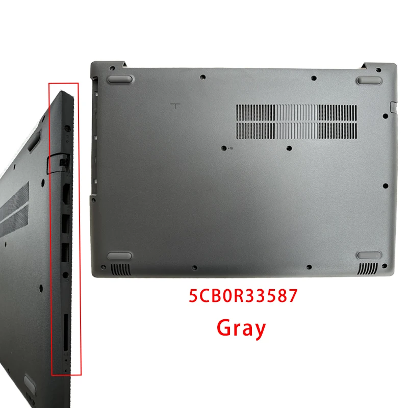 Novo para lenovo ideapad 330-14igm 330-14ast; acessórios para laptop de reposição inferior 5cb0r33587