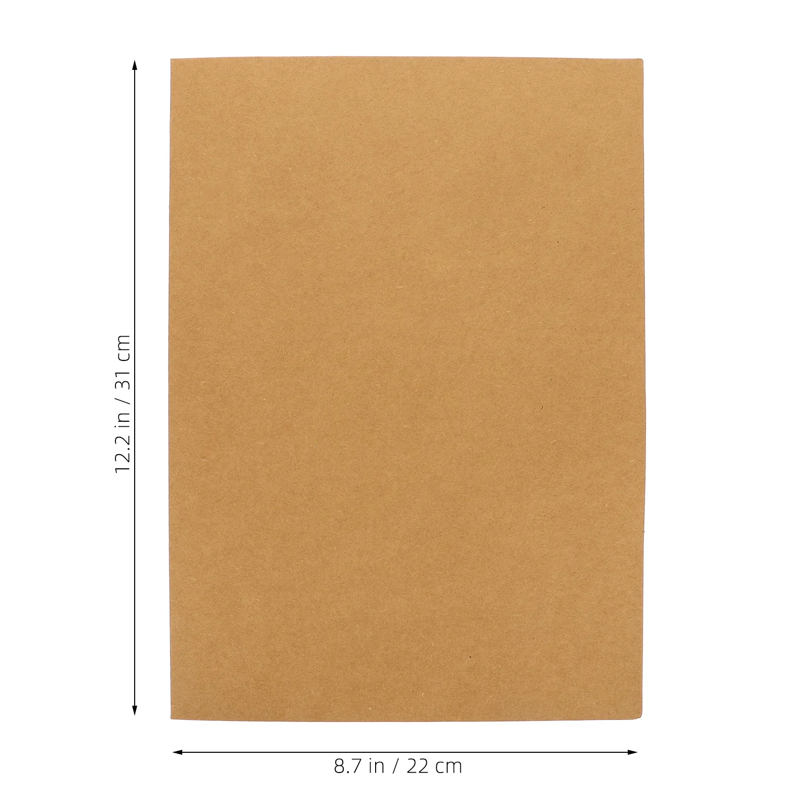 Carpeta de documentos de papel Kraft de 20 piezas, archivo de presentación para sobres de oficina y negocios