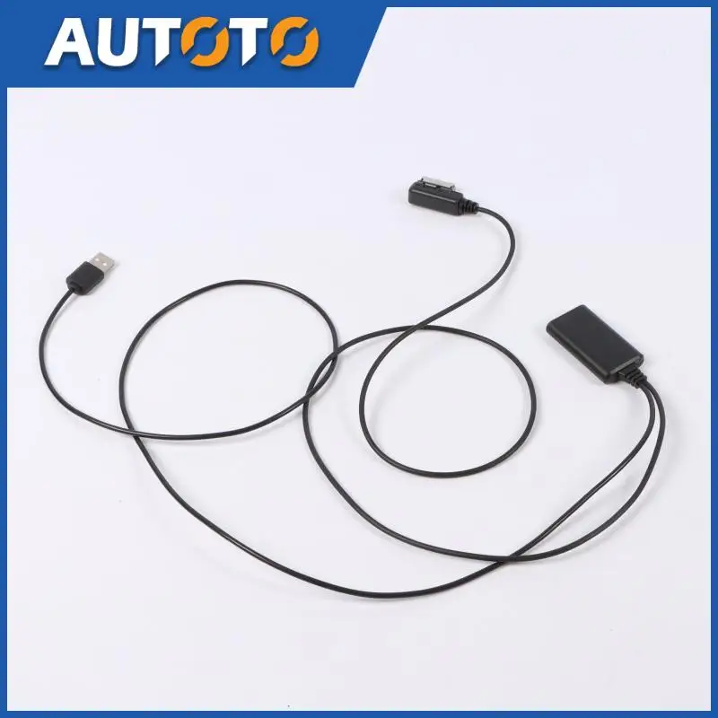 

1pc Car Wireless bluetooth Music Interface AUX Audio Cable Adapter Fit For Audi AMI MMI2G Multimedia Q7 A6L A8L A4L