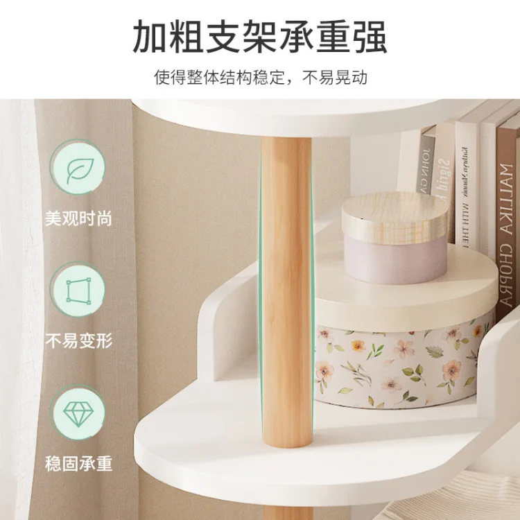 Living room sofa side several bedrooms bedside clip gap storage shelf storage cabinet small bookshelf floor rack