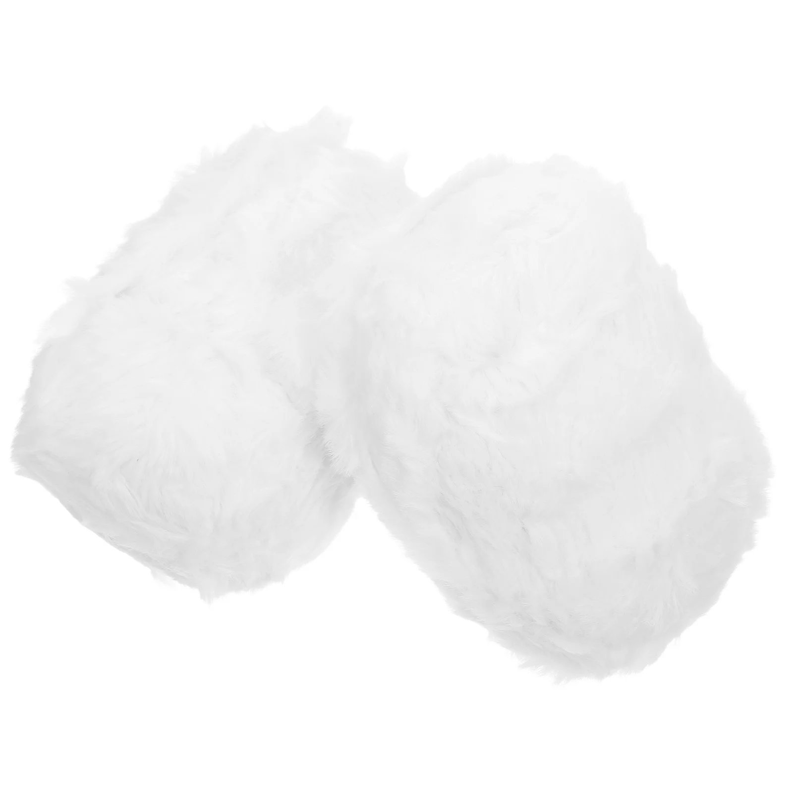 2 PCS Mohair Yarn Super Chunky Knit White Fur Bulky Wool Imitation to Weave Bride