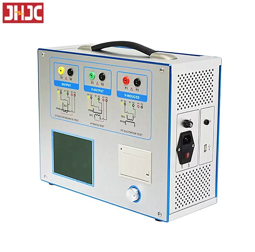 Portable Current Transformer Polarity Test Equipment CT PT Volt Ampere Ratio Polarity Tester Variable-Frequency CT/PT Analyzer