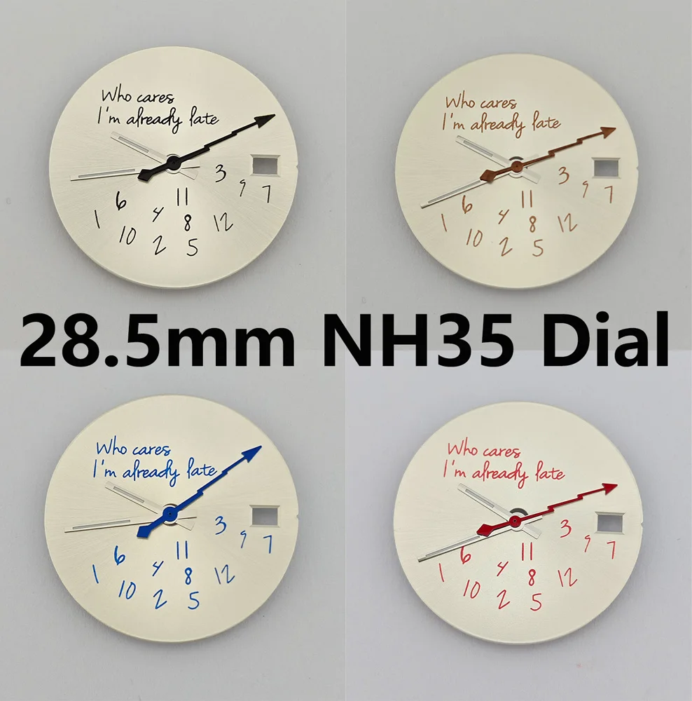 28.5mm Watch Dial NH35 Dial 