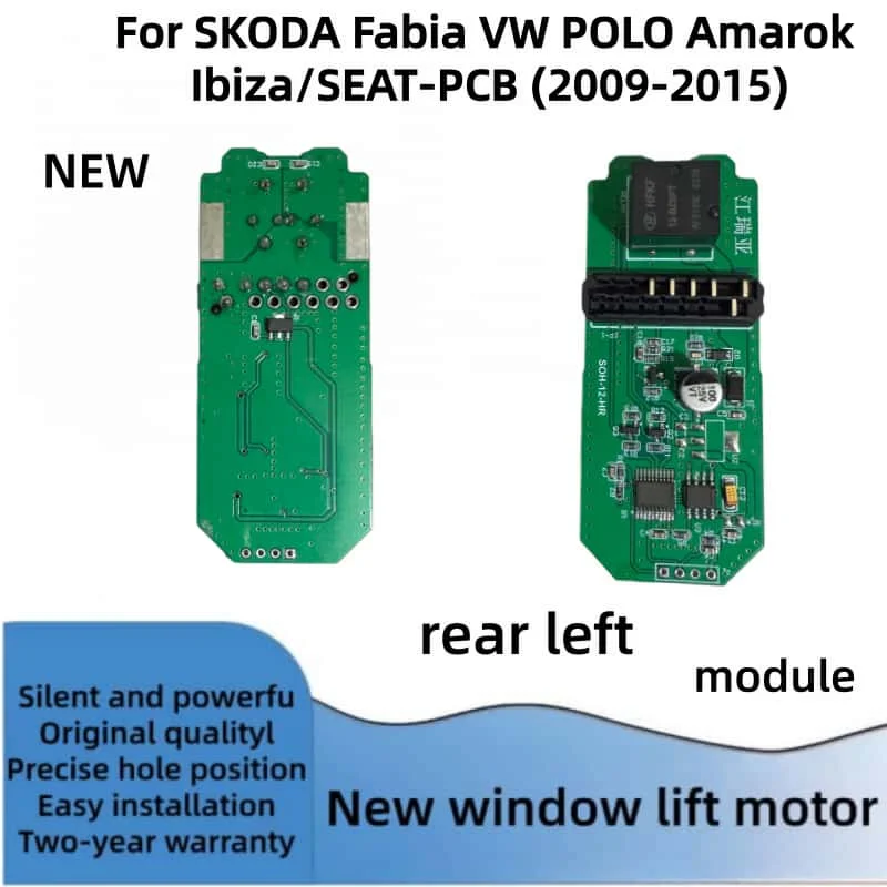 Venstermotor module printplaat voor VW Polo Amarok Skoda Fabia Rapid SEAT Ibiza 6j 6R0959801 6R0959802 6R0959811 6R0959812