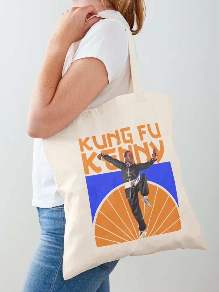 kendrick lamar kung fu kenny Tote Bag hand bags tote bags aesthetic cloth bag woman reusable shopping bag