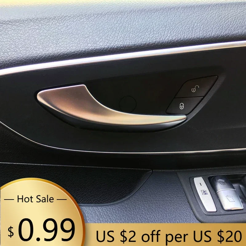 

Steering Covers Car Accessories for Mercedes-Benz Vito W447 2014-2020 ABS Matte Interior Front Door Handle Decorative Cover Tr