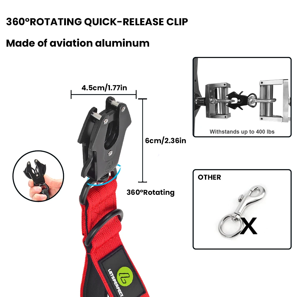 Quick Release Militär Verkehr Große Heavy Duty Nylon Gehen Starke Hund Griff Taktische Ausbildung Blei Strap Tsug Halsband Se – Detail 12