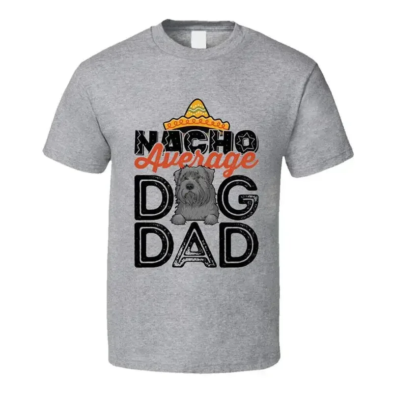 Bouviers Nacho Average Dog Dad Father's Day T Shirt
