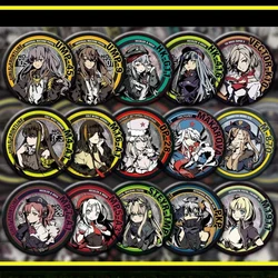 Girls Frontline Patches Anime Embroidered Sticker Gun Girl Emblem Tactical Morale Badge Backpack 404 Squad Hook Loop Armband