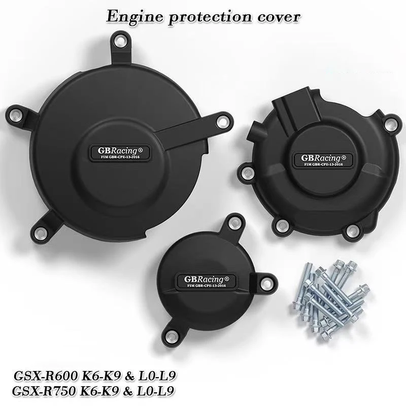 

Engine Protection GSX-R600 K6-K9 & L0-L9 & GSX-R750 K6-K9 & L0-L9 Engine Cover Motorcycle Protection Covers Protective Case Set