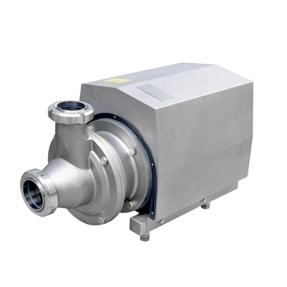 Stainless Steel Hygienic Self Priming Pump CIP System