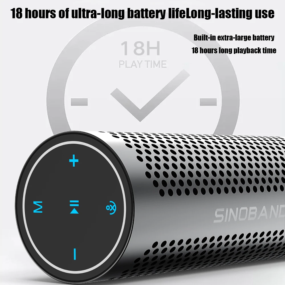 XDOBO SINOBAND Ironman 40 واط Hifi سمّاعات بلوتوث TWS مضخم صوت لاسلكي عميق باس الصوت المحيطي BT5.3 صندوق الصوت للحفلات الخارجية #3
