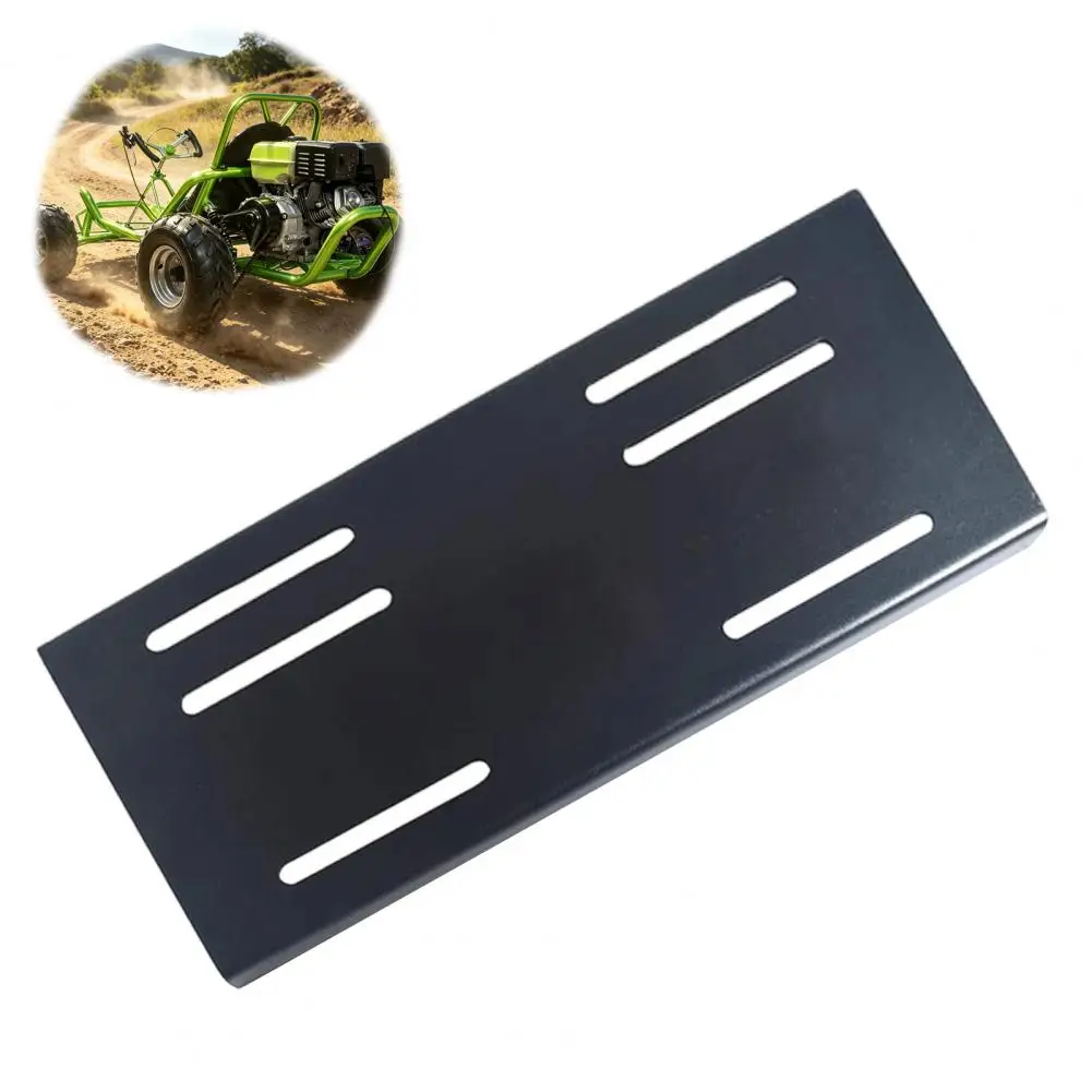 Steel Motor Mount Plate Engine Mounting Plate Engine Motor Mounting Plate for Predator 420cc/670cc Adjustable Welding Base Heavy