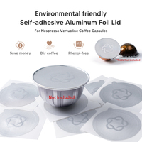 Aluminum Foils Lids For Nespresso Vertuo Next Vertuoline Original Capsule Pods Disposable Seals Stickers Coffee Accessories