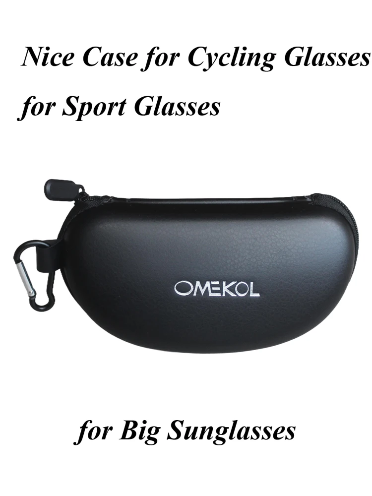 AliExpress OMEKOL Brand Nice Big Case for Cycling Glasses for Outdoor Sport Running Glasses for Baseball Glasses Box for big Sunglasses
