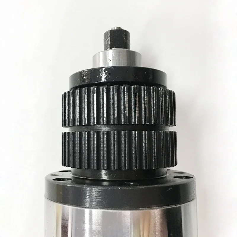 Cheap ISO20 8000rpm OD80mm Belt Spindle Machine Center Milling ISO20 ATC Spindle Belt Driving