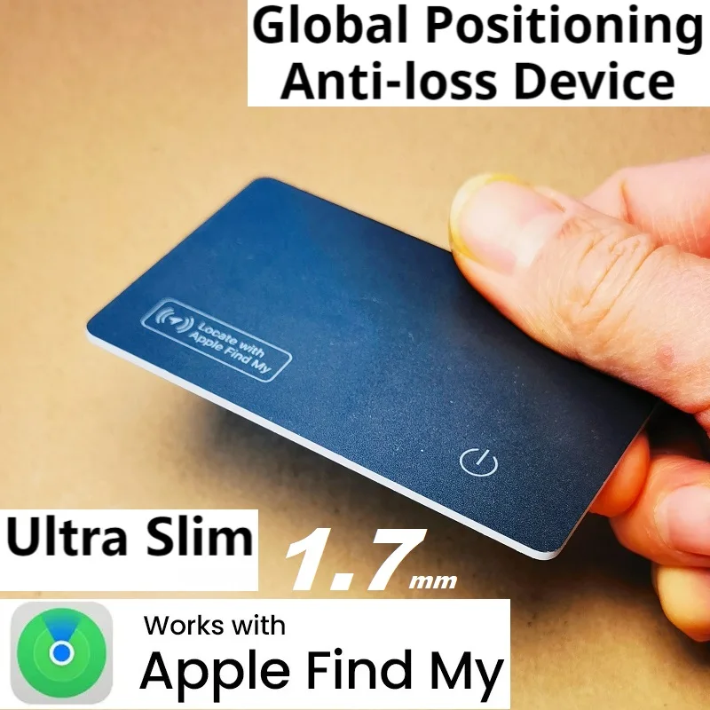 

GPS positioning locator tracker the thinnest tracking card Anti-loss device for apple works with apple find my airtag positioner