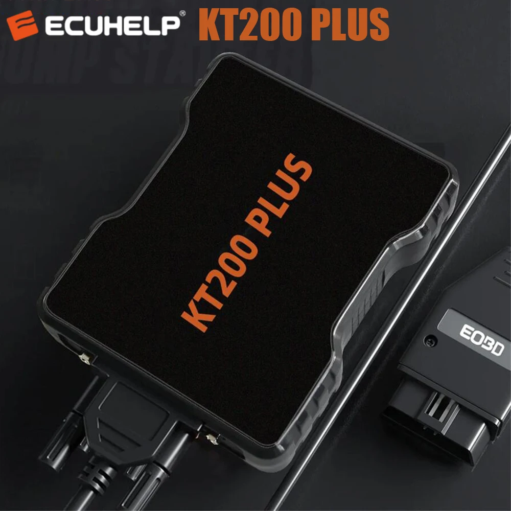 ECUHELP KT200 Plus ECU Programmer, Work Independently, Read /Write /Clone by OBD/Bench Mode, Support DTC off /Immo off/ Map