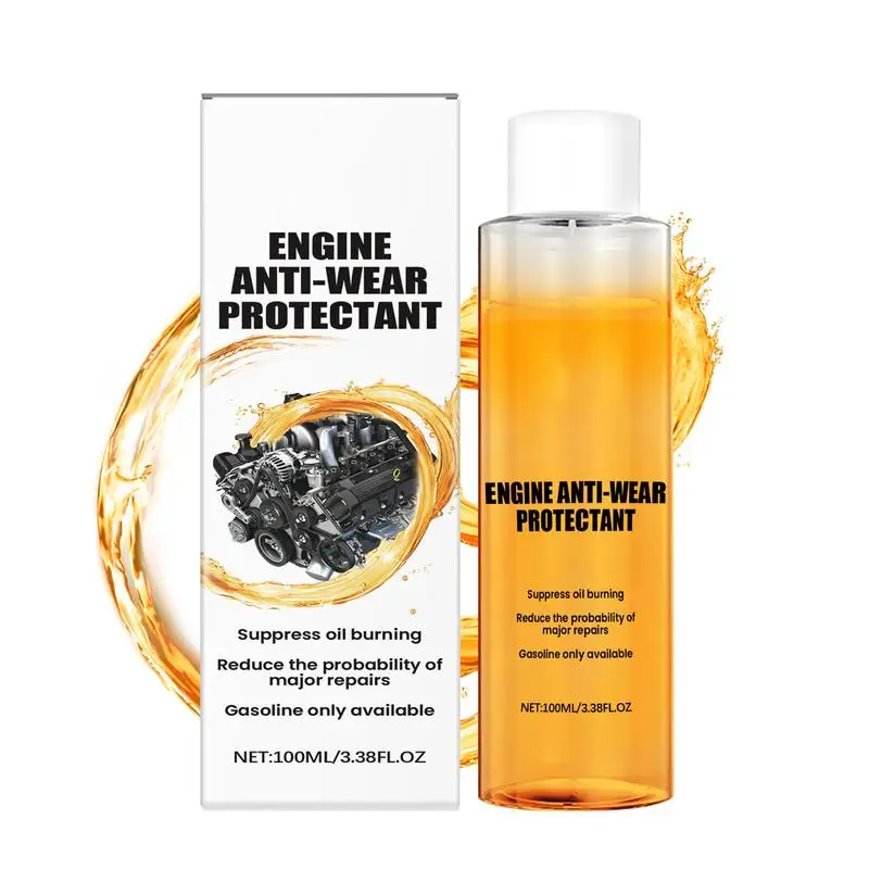 Automobile Engine Anti-Wear Protective Agent 100ml Anti-Friction Agent Highly Effective Noise Reduction Suppressor Oil Burning